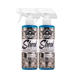Chemical Guys CLD3001602 Streak Free Glass & Window Cleaner (Works on Mirrors, Navigation Screens & More; Car, Truck, SUV and Home Use), Ammonia Free & Safe on Tinted Windows, (2 Pack) 16 fl oz