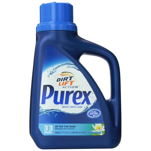 Purex HE Laundry Detergent, After The Rain, 50 Ounce