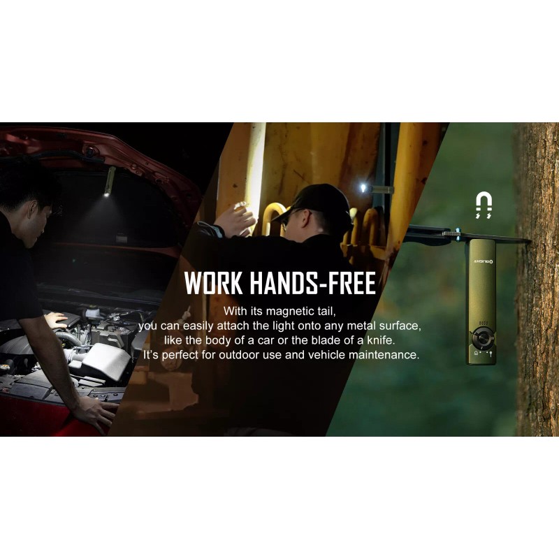 Olight Arkfeld OD Green, Green Laser & White Light, 1000L,