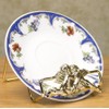 BANBERRY DESIGNS Cherub Decor - Plate Stand - Set of