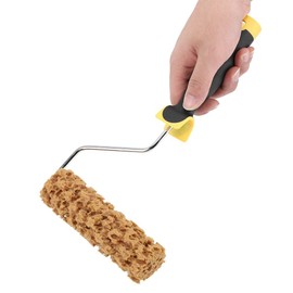 Texture Pattern Paint Roller Brush Decorative with Handle Decorate Graining Paint Tool with Handle Apply Decorative Raised Texture on Walls and Ceiling for Mural Painting Tool