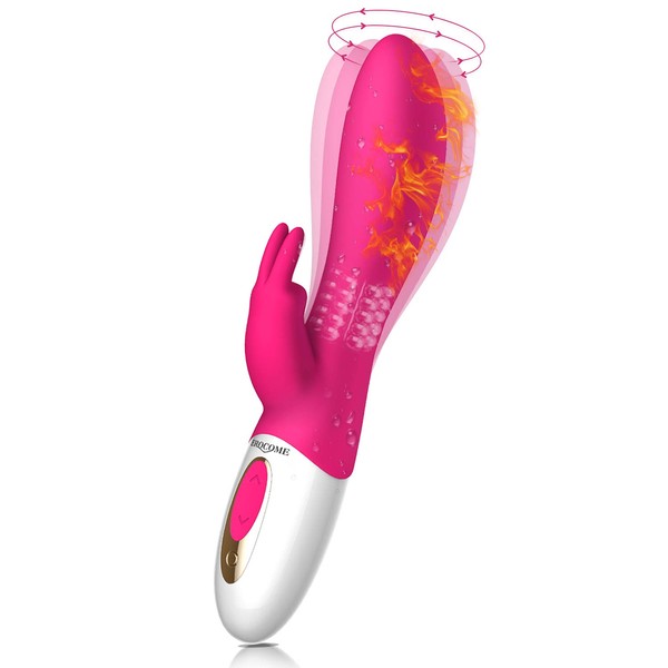 YRYPDQ Waterproof Auto-Heating 72Frequency Silicone for Women