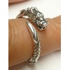 Ring Silver Dragon Ring Size 58 Naga Ring Open Adjustable