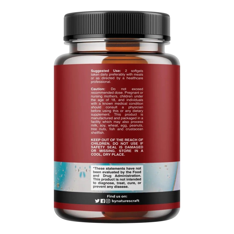 Natures Craft Omega 3 Fish Oil With Epa And Dha
