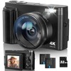 Digital Camera 4K Photo Camera with 32GB Card Camera 48MP