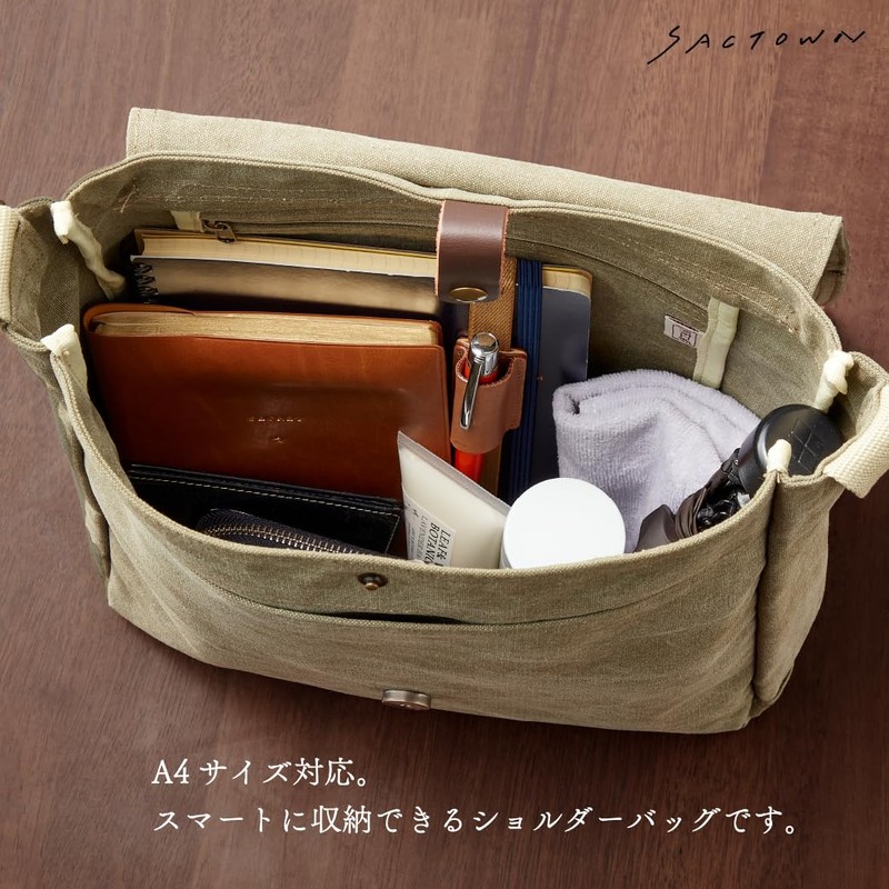 Canvas Workshop (Hanpu Koubou) Shoulder Bag [Shoulder Bag Men's Women's