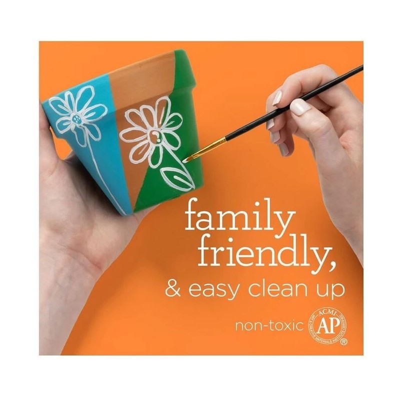 Apple Barrel Acrylic Paint in Assorted Colors (2 oz), 21481,