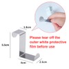 WYAN 6PCS Multifunctional Door Hook, Z Shaped Stainless Steel Hook,