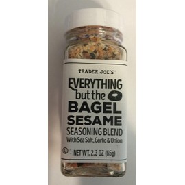 Trader Joe's Seasonings Bundle - Everything But The Bagel Sesame and Chile Lime Seasoning Blends (1 of each)