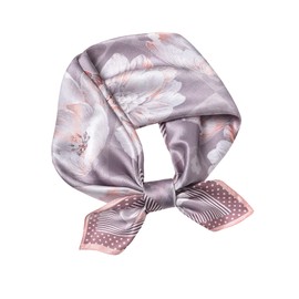 100% Mulberry Silk Scarf 27"x42" Square Women Neckerchief Headscarf - Lightweight Neck Scarf Gift Packed