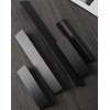 Qrity 10 x Aluminium Alloy Furniture Handles Knobs Cupboard Handles
