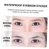Gatuida 8 Sheets Realistic Eyebrow Stickers for Women Natural Looking