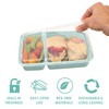 Bentgo 20-Piece Lightweight, Durable, Reusable BPA-Free 2-Compartment Containers - Microwave,
