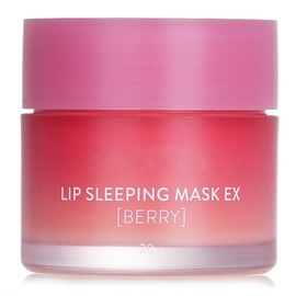 Lan Lip Sleeping Mask Ex [Berry] 20g - Nourish, Hydrate, Vitamin C, Murumuru & Shea Butter, Antioxidants, Flaky, Dry Lips