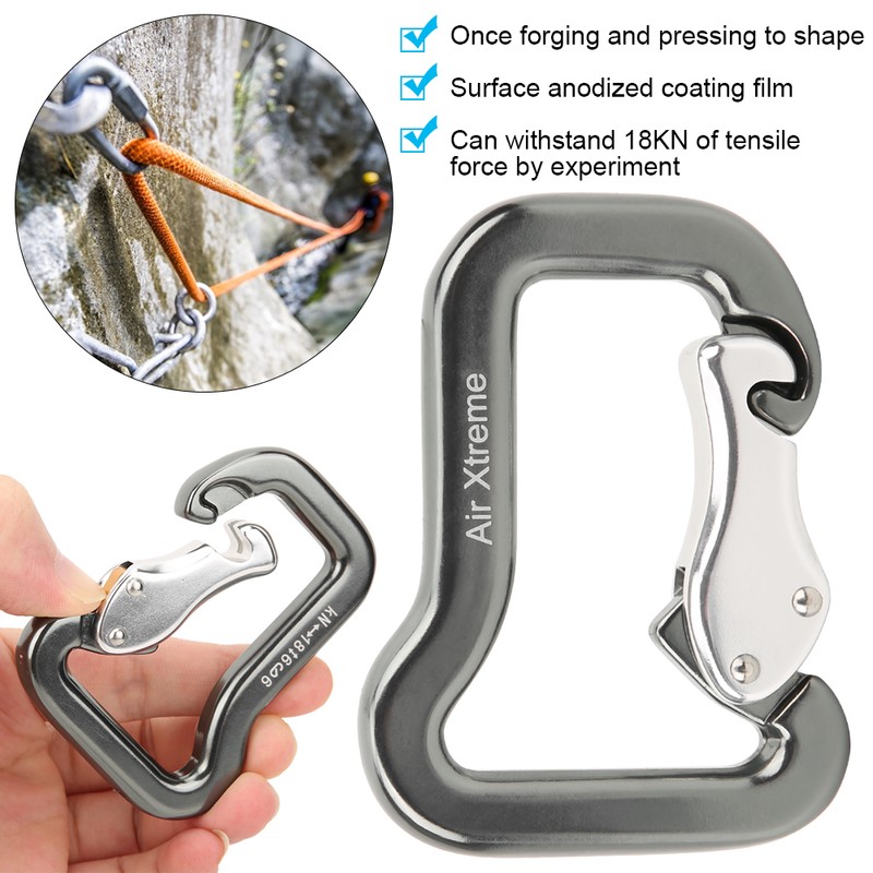 Outdoor Climbing Parachute Master Lock Carabiner Dedicated Paraglider Main Hook