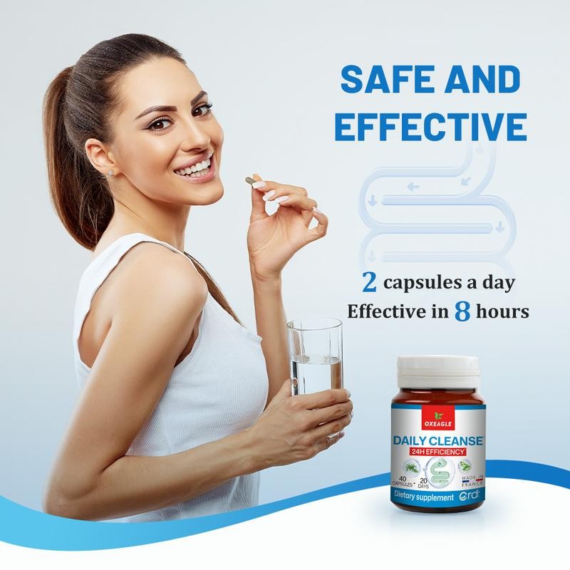 CRDT OXEAGLE Daily Cleanse Gentle Herbal Cleanse & Digestive Support