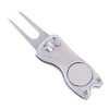 Mile High Life All Metal Foldable Golf Divot Tool with