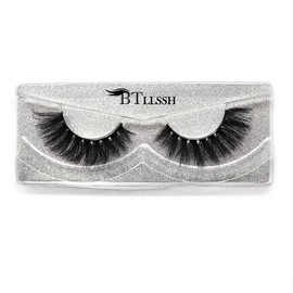 Thick False Eyelashes, 1 Pair Long Fluffy D Curl False Eyelashes, Natural Curling Wispy Cat Eye Faux Cluster Lashes Strip Lashes, Lengthening and Volumizing Faux Eye Lashes for Women and Girls