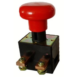 Albright ED250 Red Manual Lever Push Button Switch