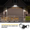 UME 2-Packs 2500 Lumen 32 Watt 28 LED Dual-Head Floodlight
