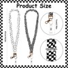 2 Pack Scrunchie Lanyards for ID Card and Keys Scrunchy