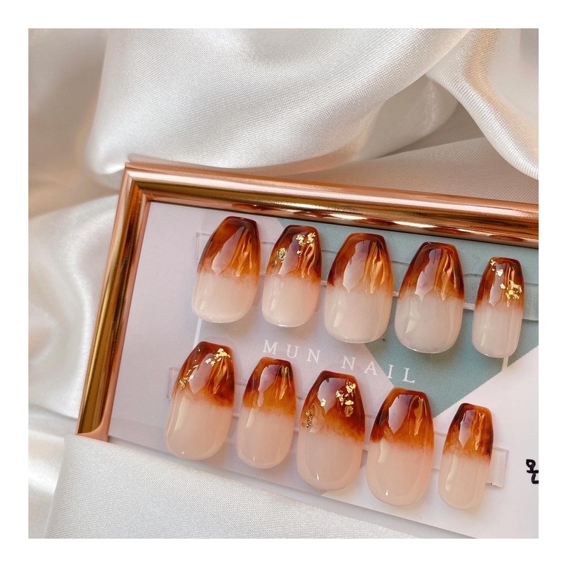 MunNail Pumpkin Wizard - Short Oval / MunNail 호박마법사 -