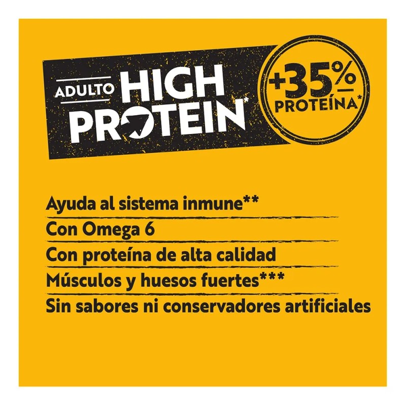 Pack Sobres Pedigree High Protein Perro Adulto Res Y Pollo