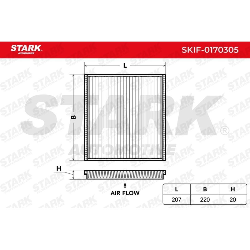 STARK SKIF-0170305 Interior Air Filter