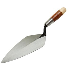 Kraft Tool RO316-10 10" Narrow London Brick Trowel w/Leather Handle