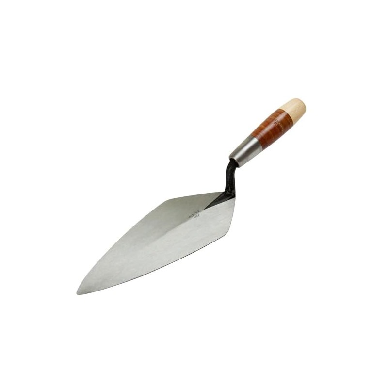 Kraft Tool RO316-10 10" Narrow London Brick Trowel w/Leather Handle