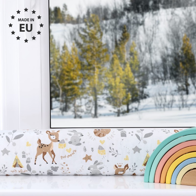 Totsy Baby Side Sleeper Pillow, Body Pillow, Long Bed Roll,