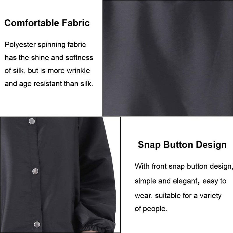 TILYIALA Professional Salon Smock Stylist Jacket Waterproof Hairdressing Cape Barber