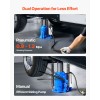 10-16.3 Inch Heavy Duty Welded Air Hydraulic Bottle Jack 32