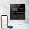 Thermostat ABS Black Smart Programmable WiFi Digital Touchscreen LCD Color