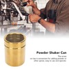 Powder Shaker Stainless Steel Rust Resistance Gold Fine Mesh Powder