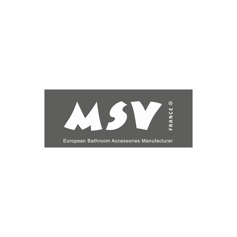 MSV Toilet Brush Toilet Brush Toilet Brush Set Polypropylene Diameter