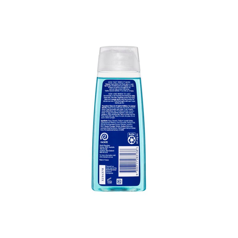 Clearasil Ultra Rapid Action Gel Face Wash 200ml
