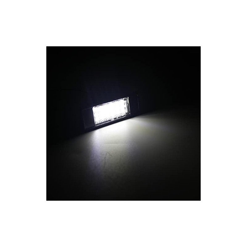 DHCN 2 x License Plate Light for P-Peugeot 207 301