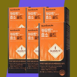 Nutrione Kamut Enzyme Gold 3g x 30 packets (6) / 뉴트리원 카무트 효소 골드 3g x 30포 6개