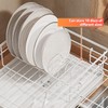 Fitzkor Dish Drying Rack Expandable Dish drainers for Kitchen Counter,Over