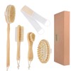 Shower Brushes,5 SPA Set Bath Long Handle Back Scrubber Body
