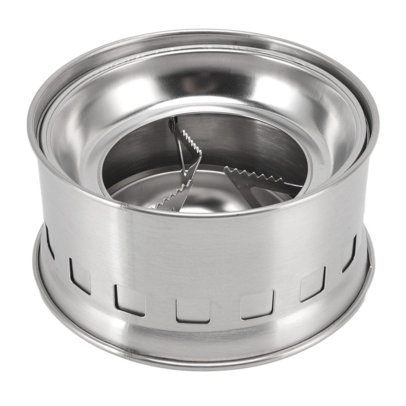 Mini Alcohol Stove for Camping Hiking Stainless Steel Campfire Stove