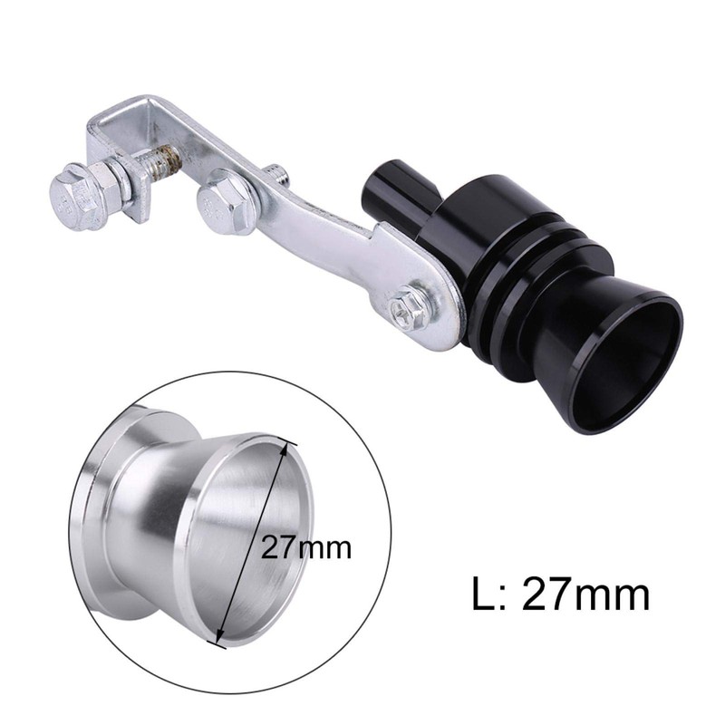 Car Turbo Sound Exhaust Whistle Muffler Auto Blow‑off Valve Simulator