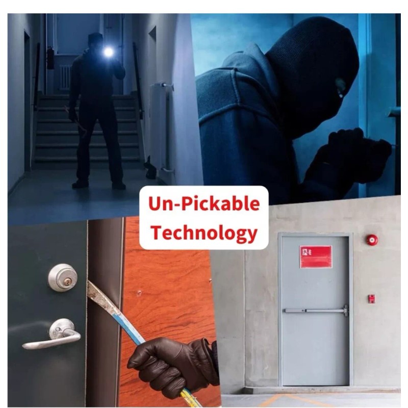 FlipLok High Security Door Lock is 10X Stronger Than a