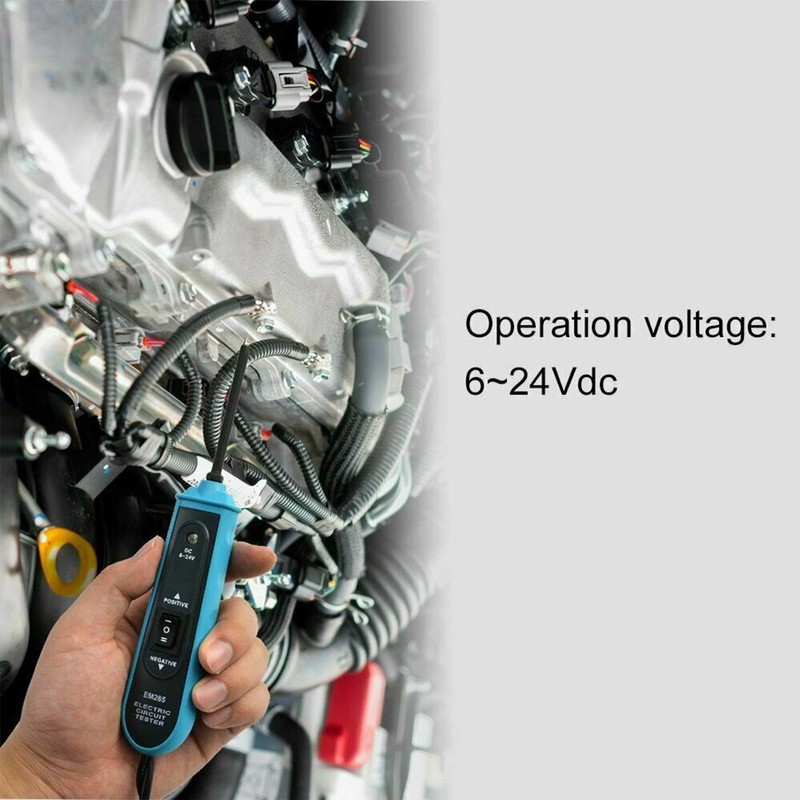 EM285 Car Electric Circuit Tester 6‑24V DC Overload Protection with