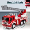 HERSITY Fire Truck, Fire Engine Toys for 3 Year Olds