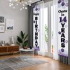 LASKYER Happy 14th Birthday Purple Door Banner - Cheers to