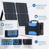 Foldable Solar Charging Kit for Outdoor Use – Dual USB