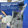 INGQI 5304517203 Grey Dishwasher Lower Spray Arm Assembly Replacement for