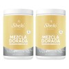 2 Jugo Mezcla Dorada En Polvo Shelo Nabel 480gr Con